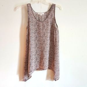 Sheer Leopard Print Tank